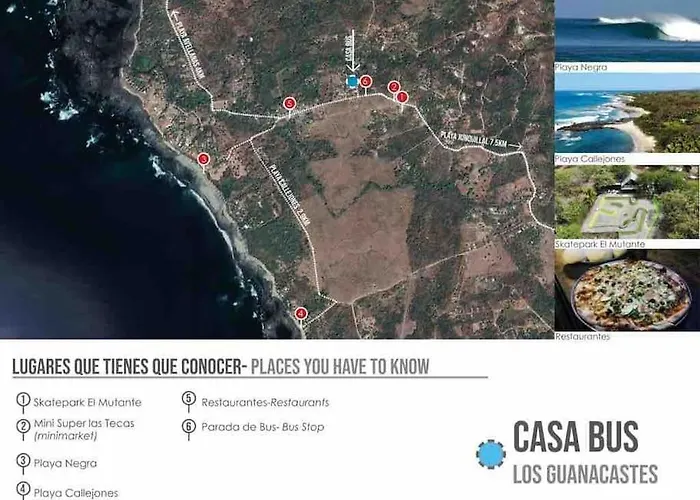 Casa Bus Guanacastes Сasa de vacaciones Playa Negra